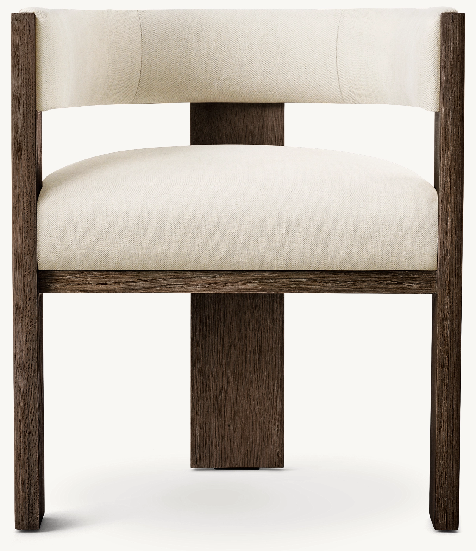 Front-facing upholstered dining chair стул