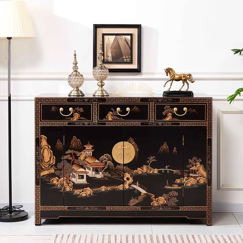 Новый китайский классический входной шкаф