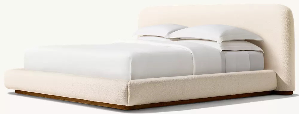 Ткани расширенная панельная кровать