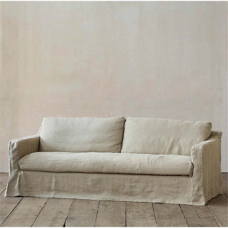 Съемный и моющий винтажный диван