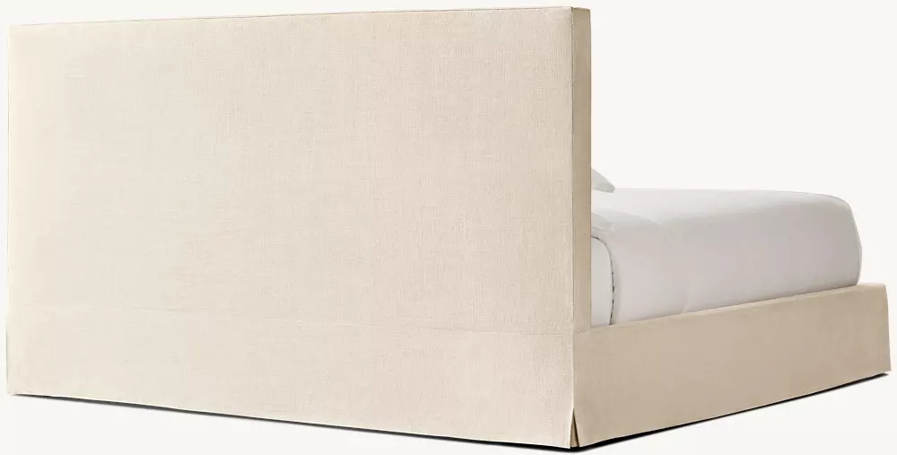  Кровать из тканевой панели с расщеплением