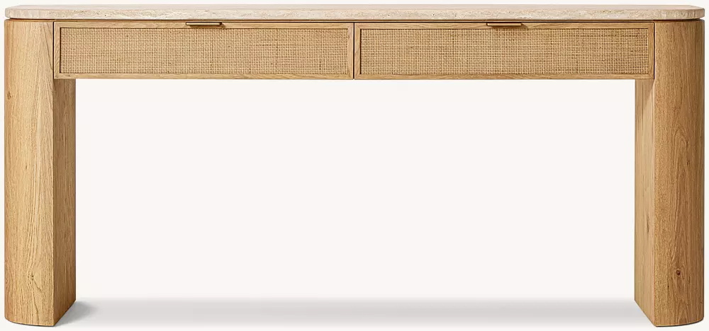  Консольный стол с ящиками