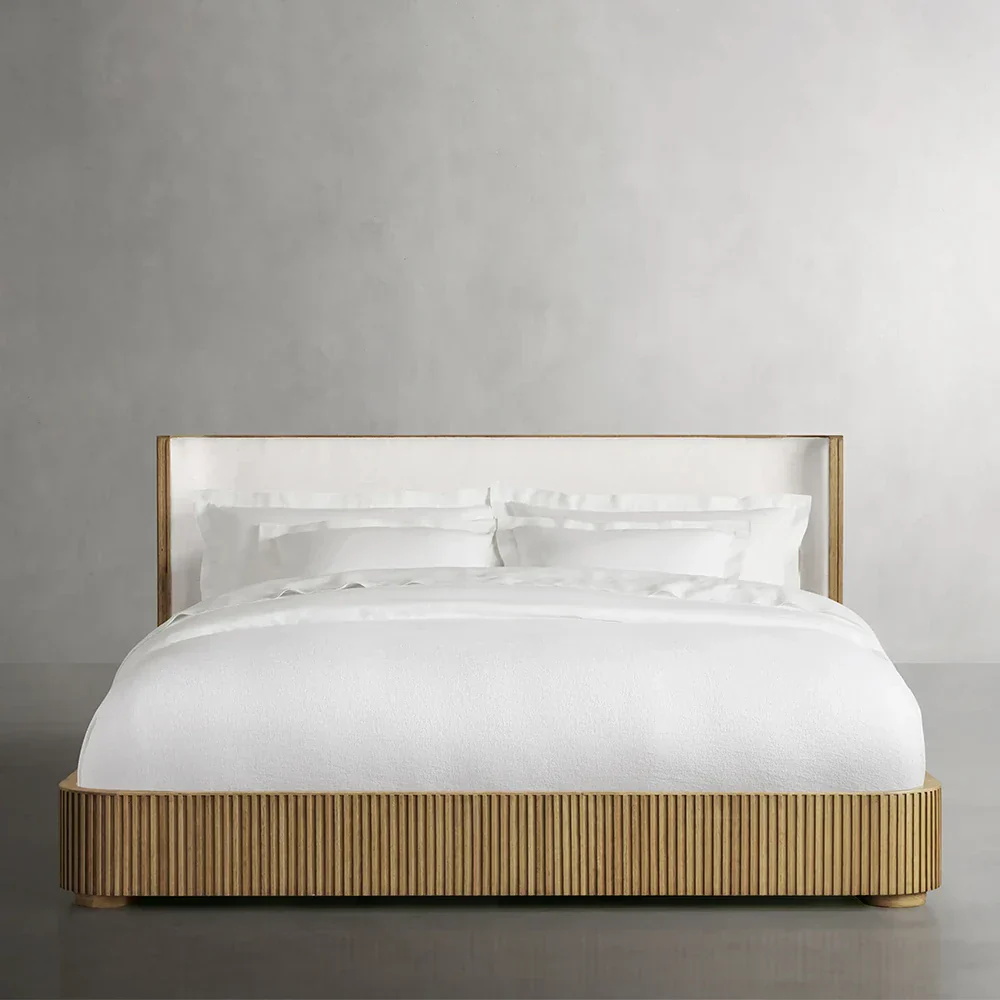 Сплошные деревянные кровати