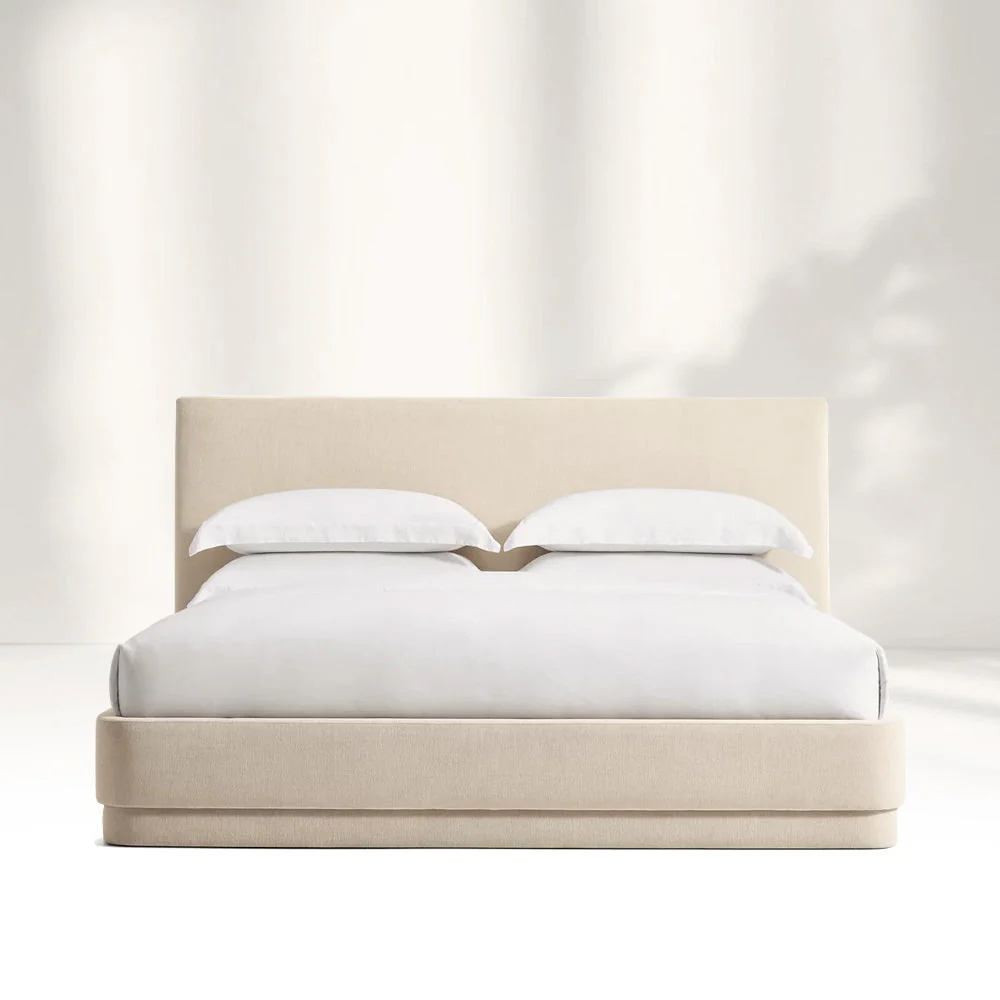 Прямая мягкая мягкая двойная кровать