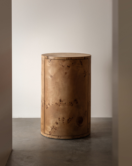 Vernier круглый стол натуральный