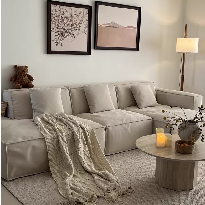 Французский диван ткани Винни