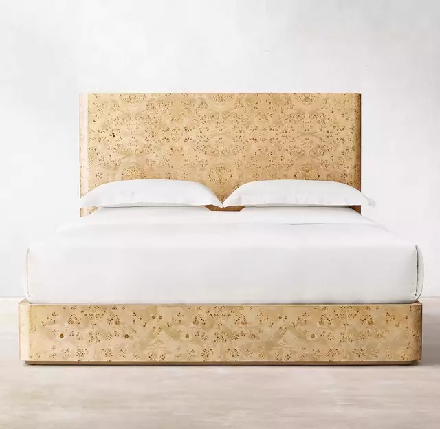 Solid Wooden Bed Твердая деревянная кровать