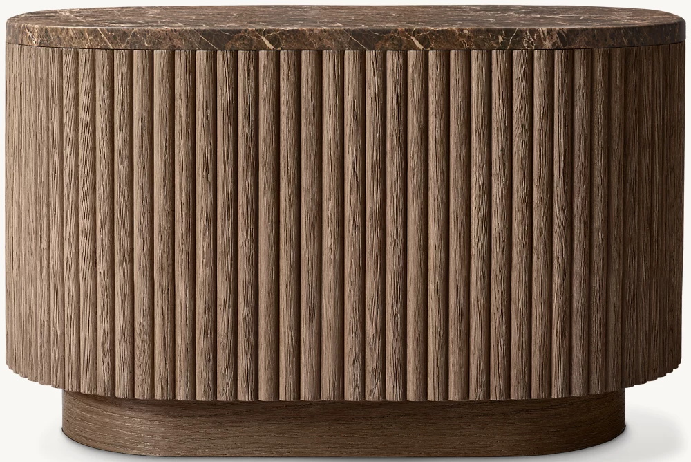 Каменный прямоугольник боковой стол