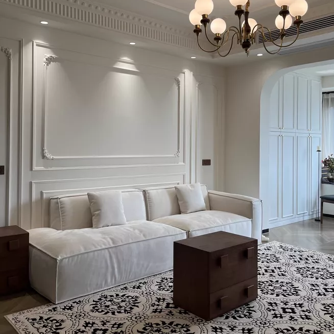 Французский диван ткани Винни