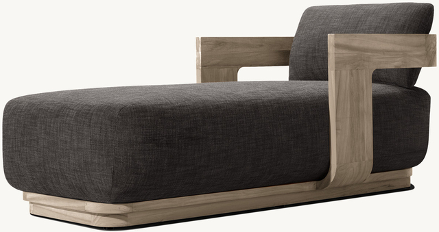 Кресло для отдыха на открытом воздухе из тикового дерева