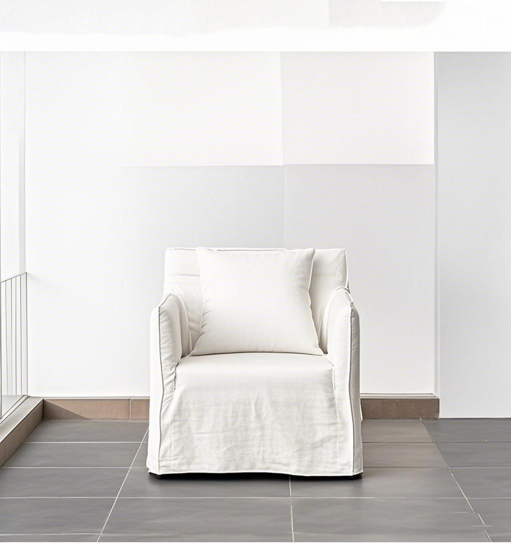 Японская льняная ткань простой диван