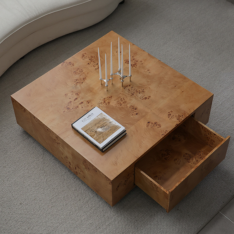 Американский журнальный столик коры дерева