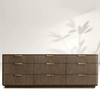 Деревянный комод с 9 дрейвами