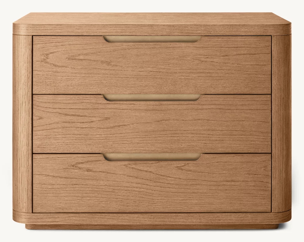 Твердое дерево закругленная тумбочка