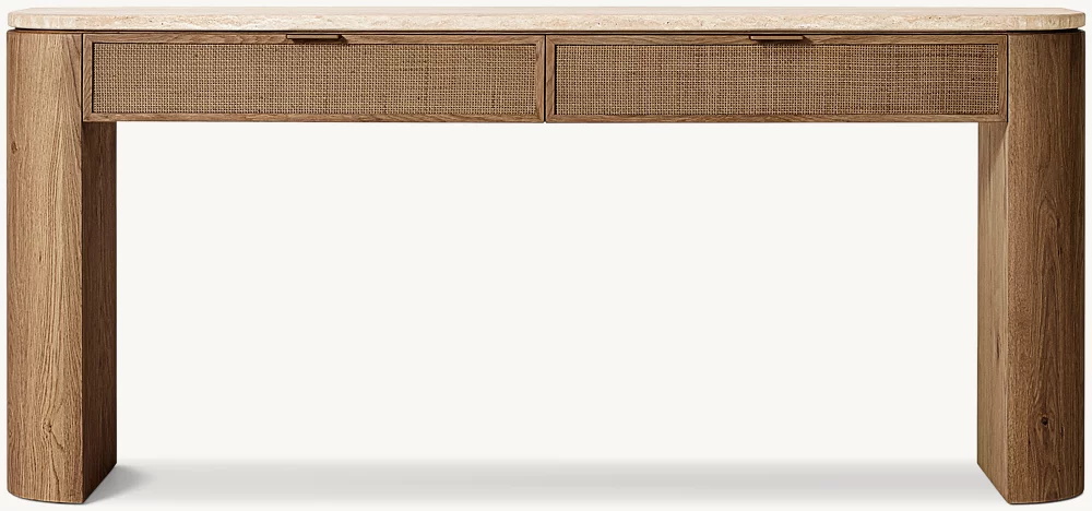  Консольный стол с ящиками