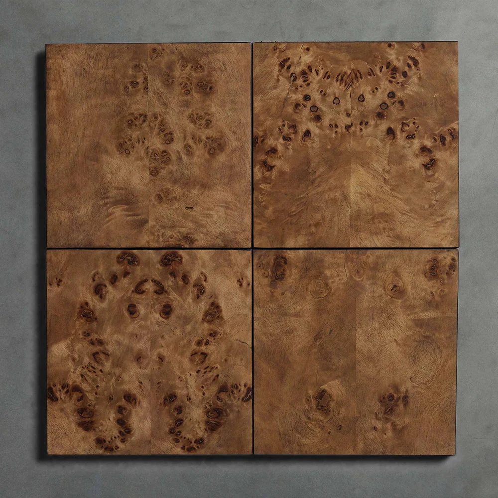 Роскошная бурел и кожаный ночной стол