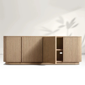 Американская гостиная сплошной древесина белый дуб входной шкаф телевизор