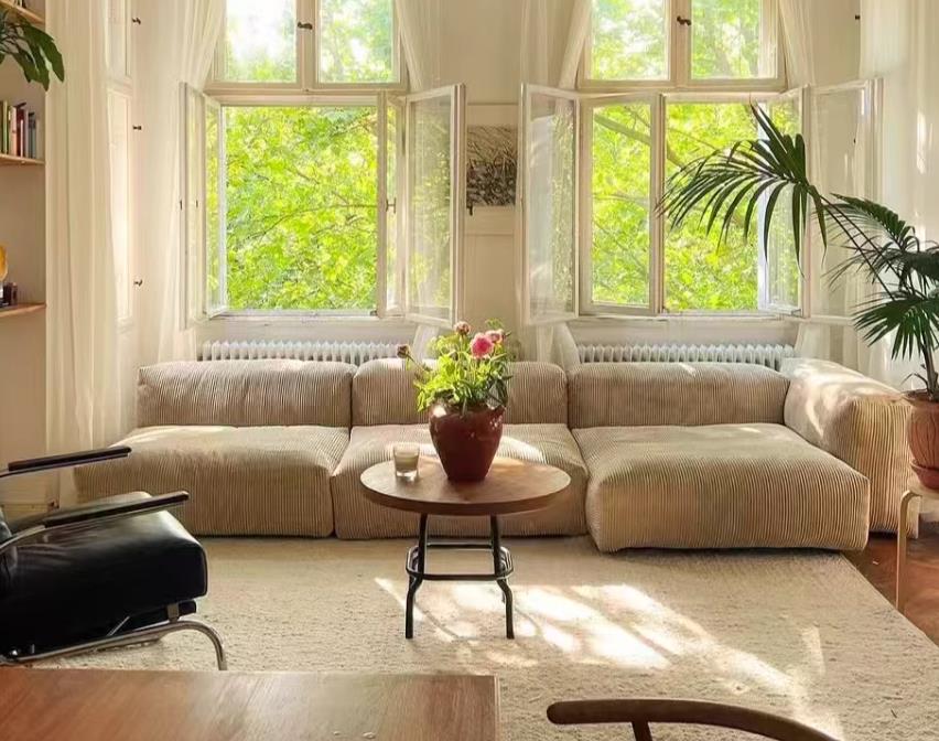 Легкий роскошный ленивый диван