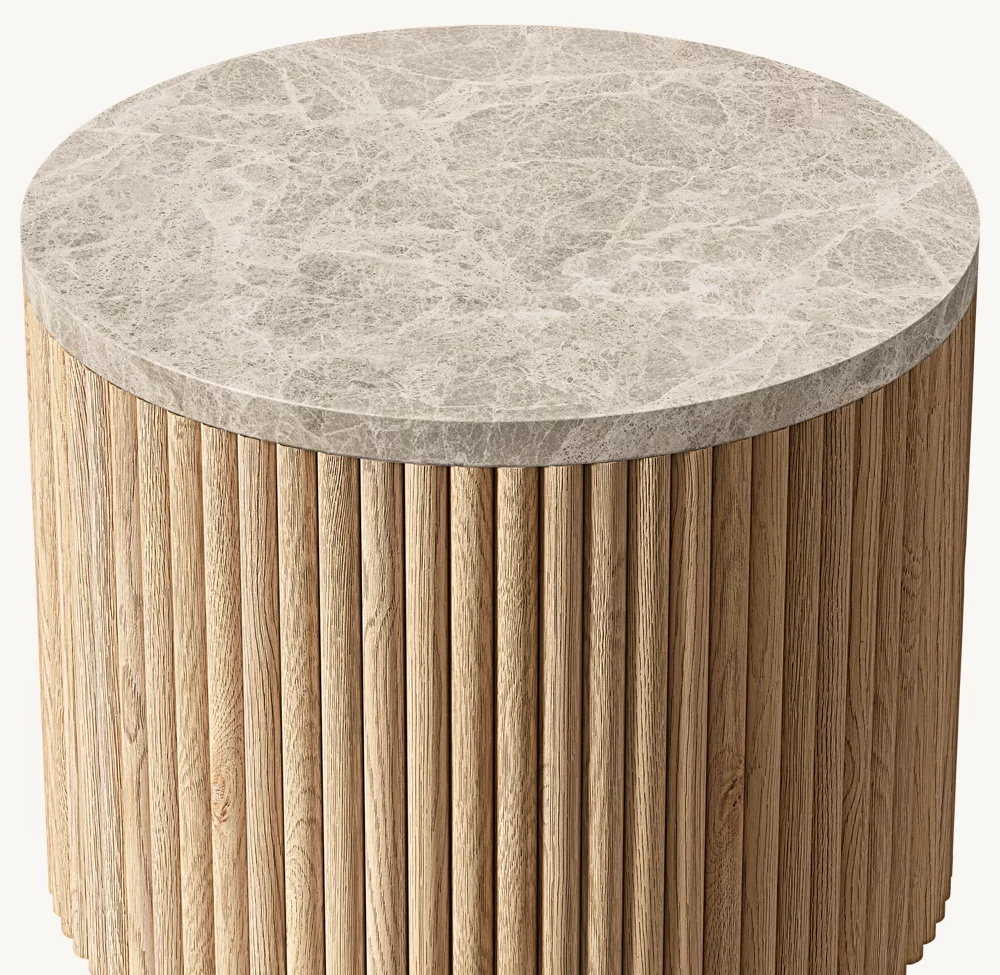 Каменный круглый стол