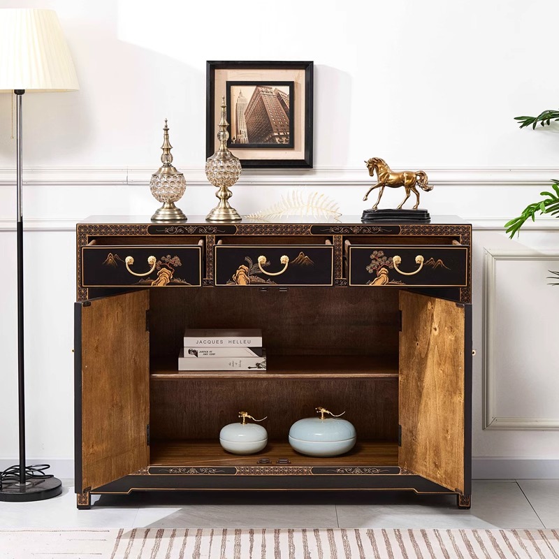 Новый китайский классический входной шкаф