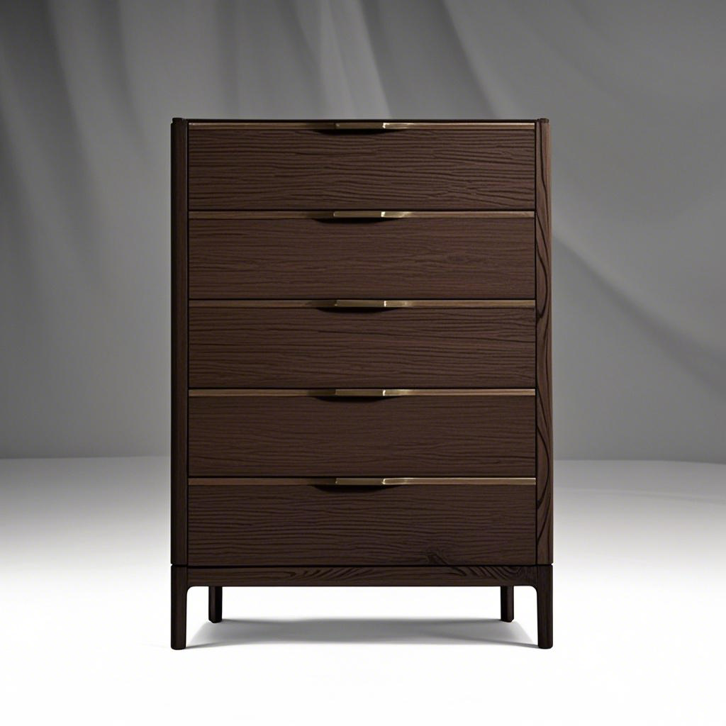 Изысканный и простой пять дрейристов узкий комод