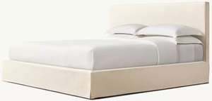  Кровать из тканевой панели с расщеплением