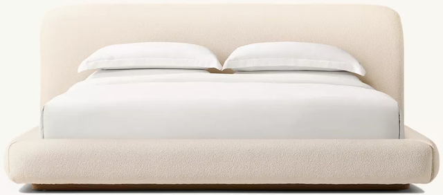 Ткани расширенная панельная кровать