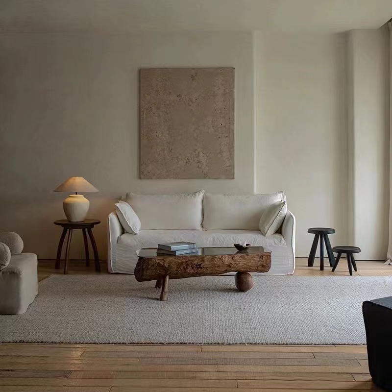 Простой и съемный диван для тканей