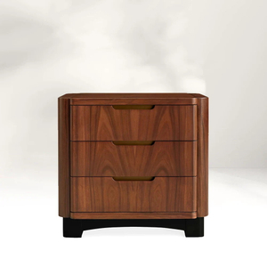 Дубовый ореховый орех с тремя дрейвами прикроватный тум