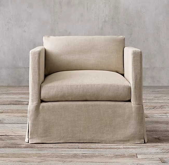 American RH простой и съемный диван моет