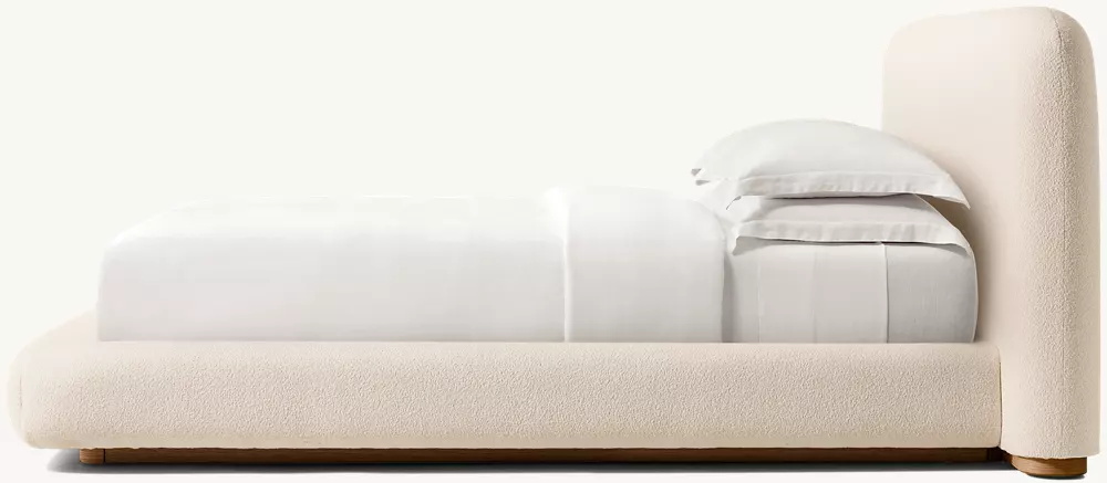 Ткани расширенная панельная кровать