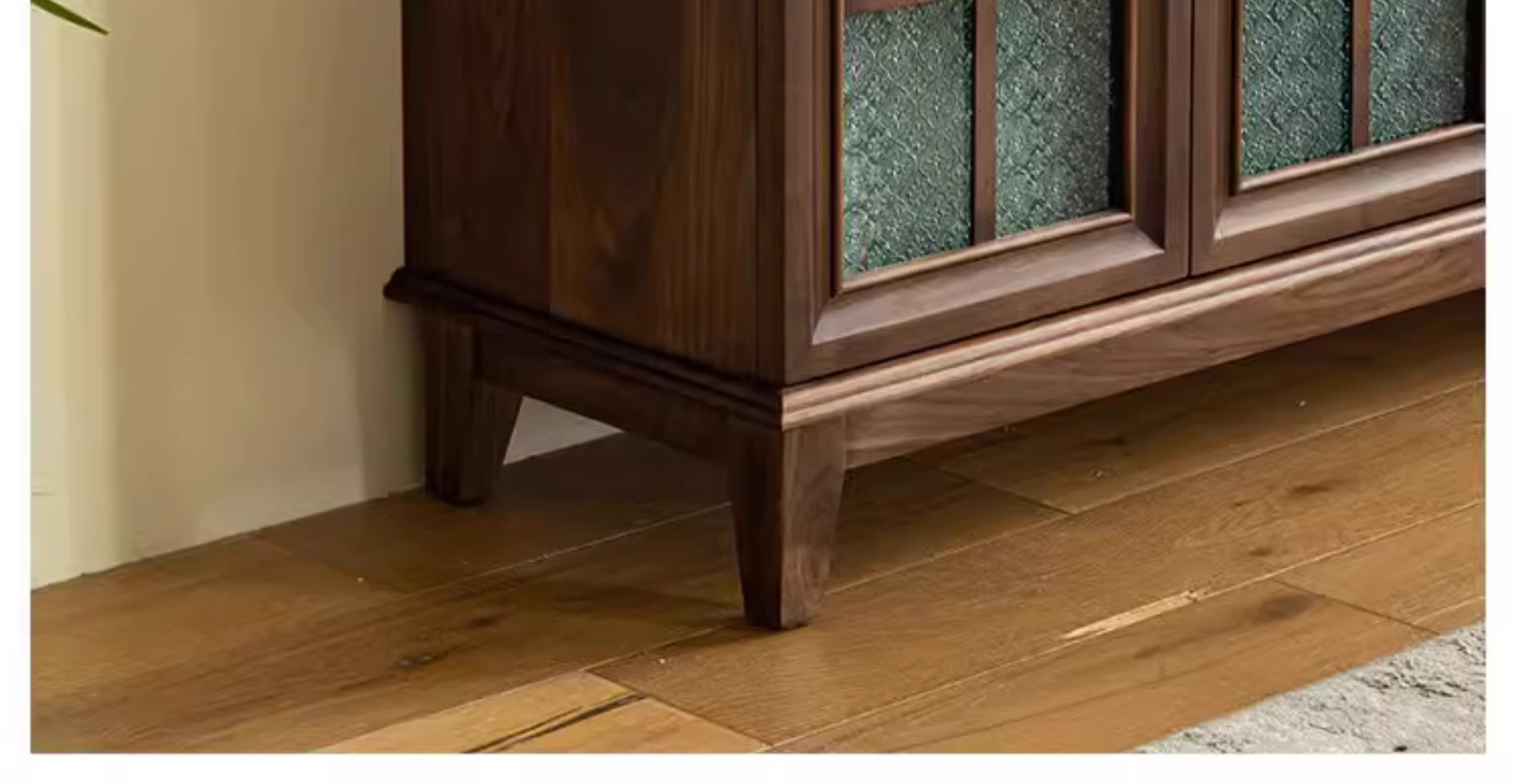 Черный ореховый ореховый буфет