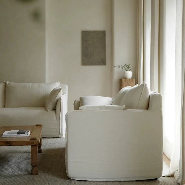 Простой и съемный диван для тканей