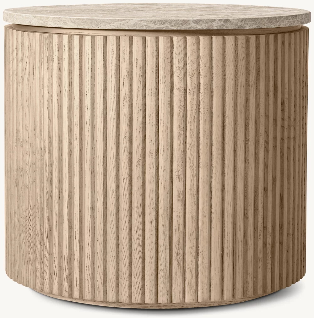  Круглый боковой стол