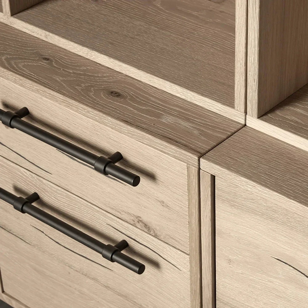 Модульный тройной файл книжного шкала