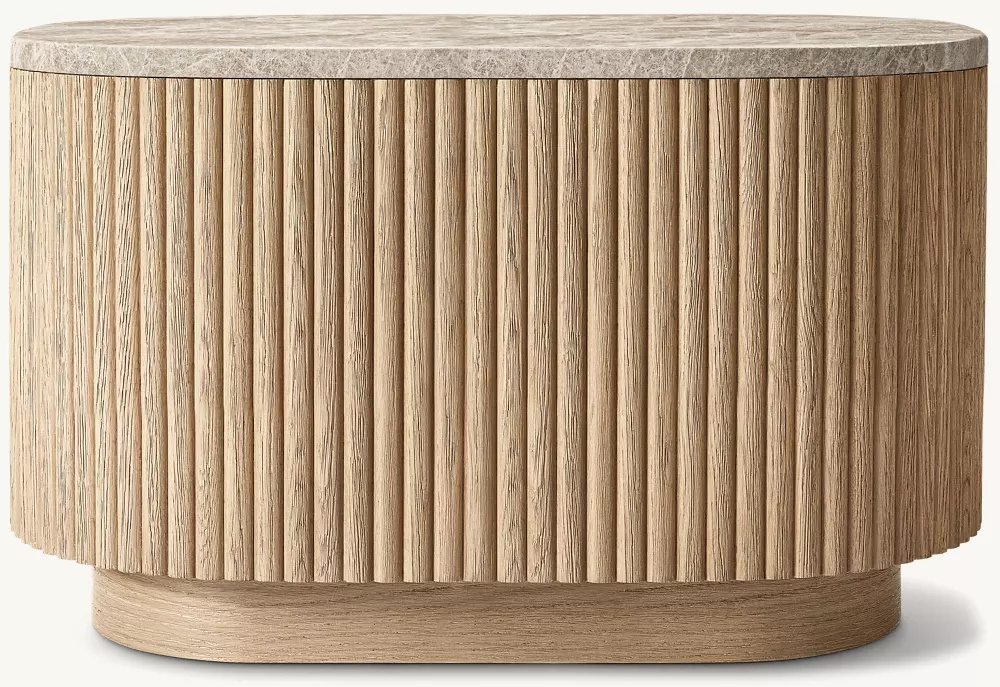 Каменный прямоугольник боковой стол