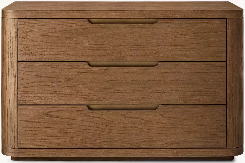 Твердое дерево закругленная тумбочка