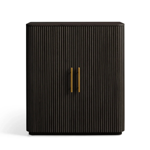 Современный винный шкаф белого дуба