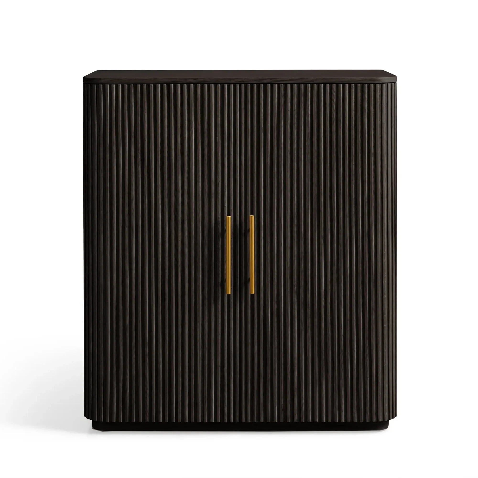 Современный винный шкаф белого дуба