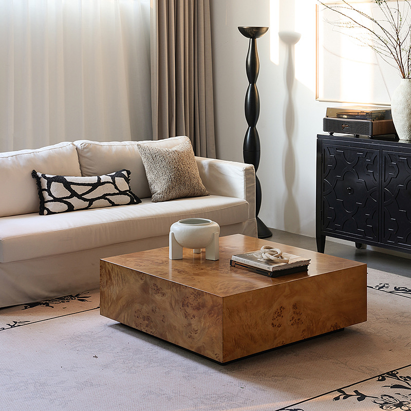 Американский журнальный столик коры дерева