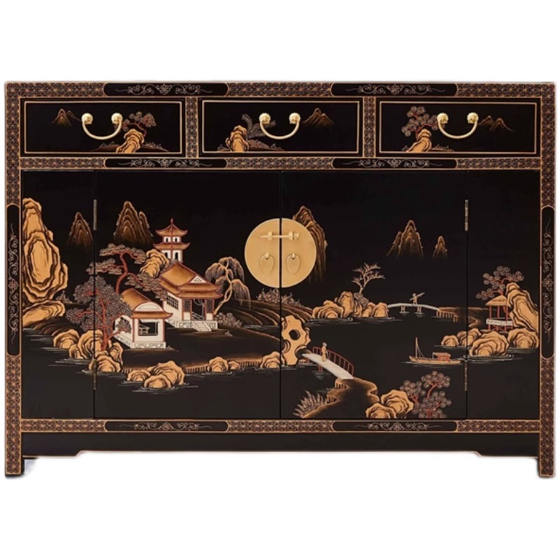 Новый китайский классический входной шкаф