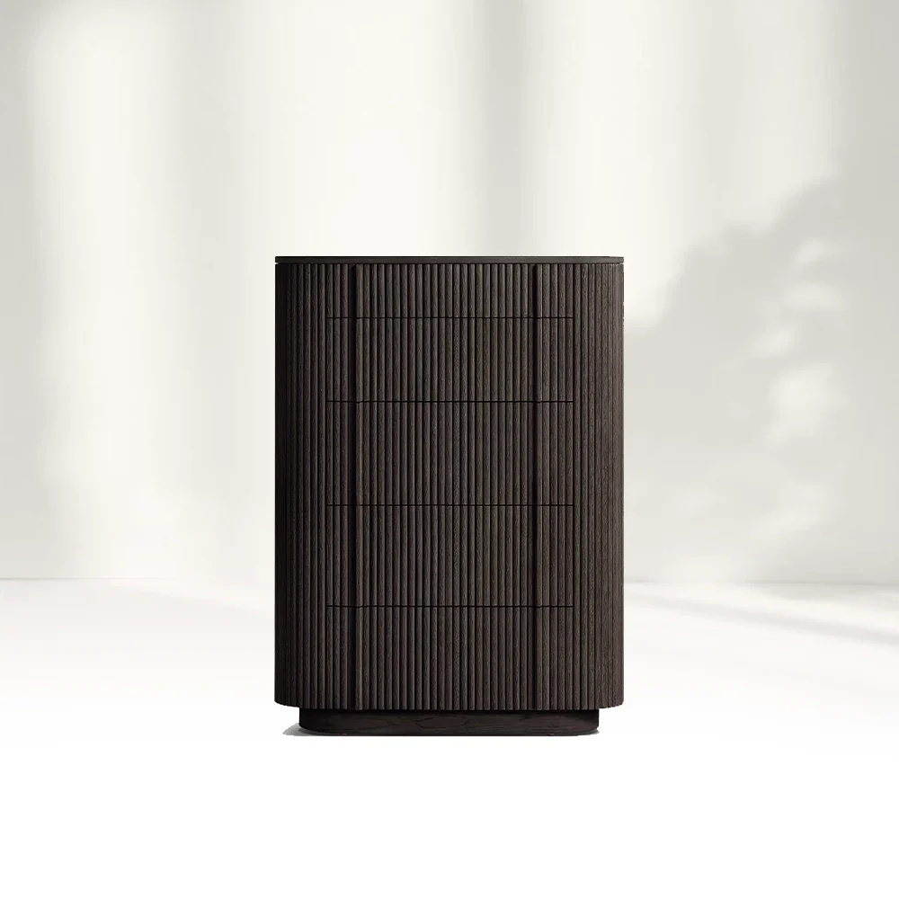 Современный шкаф 5-дрейнг узкий комод