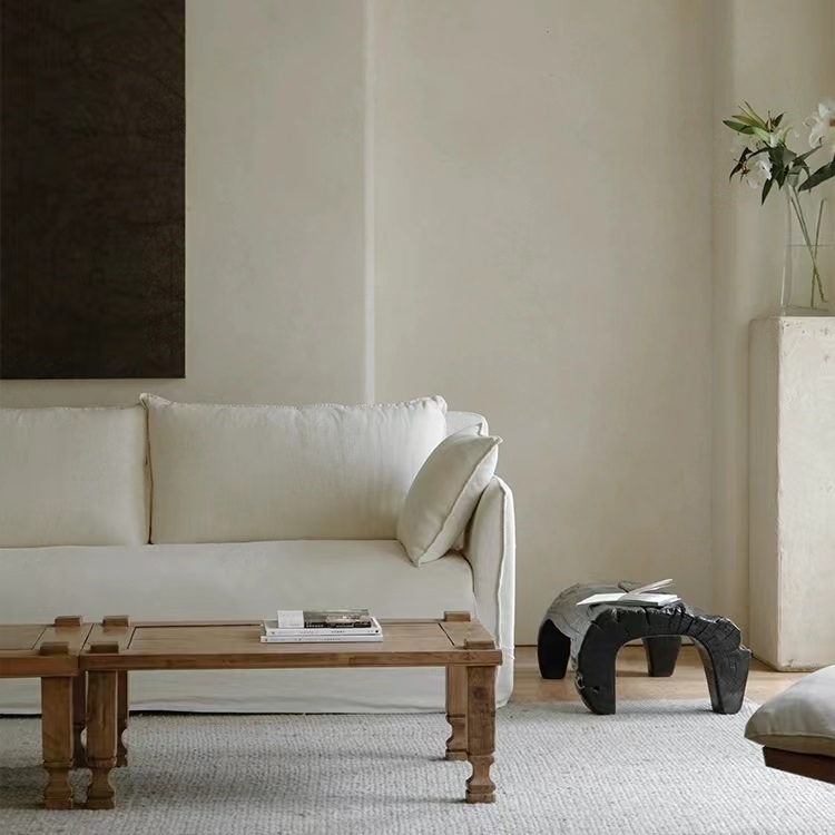 Простой и съемный диван для тканей