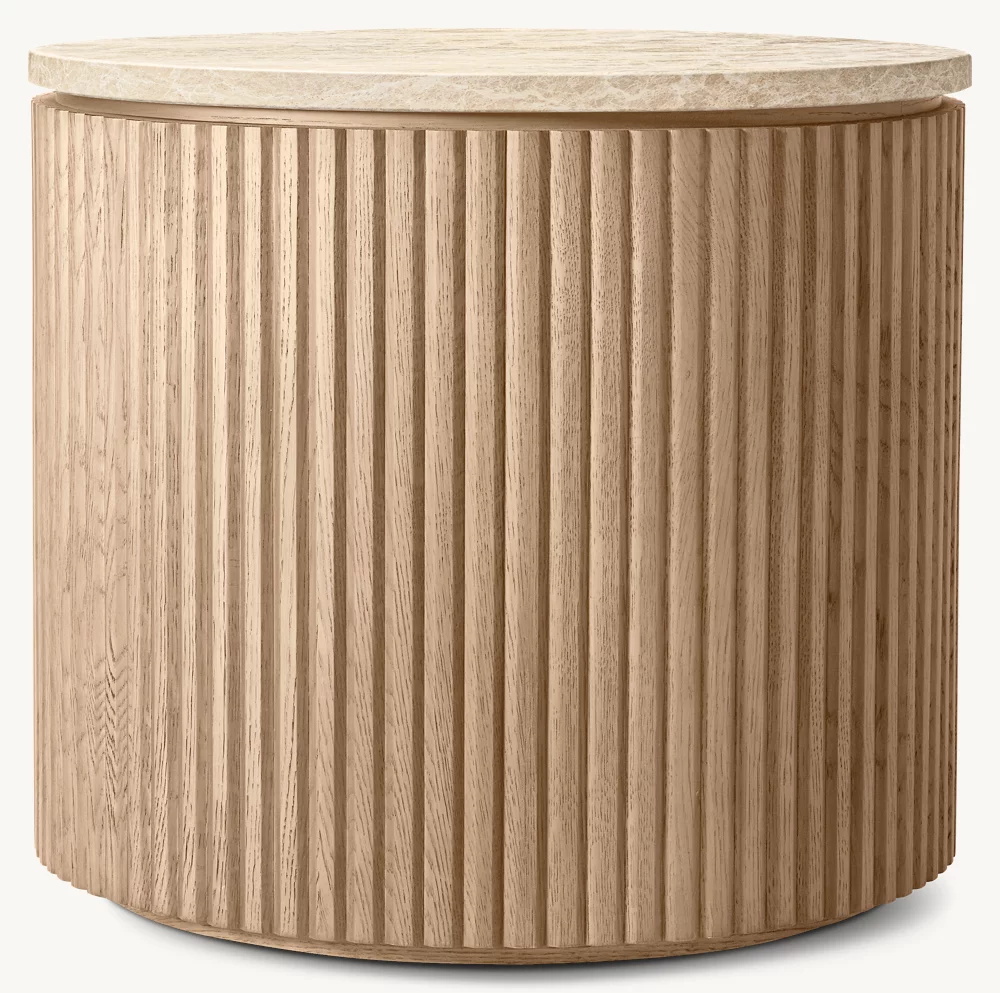  Круглый боковой стол