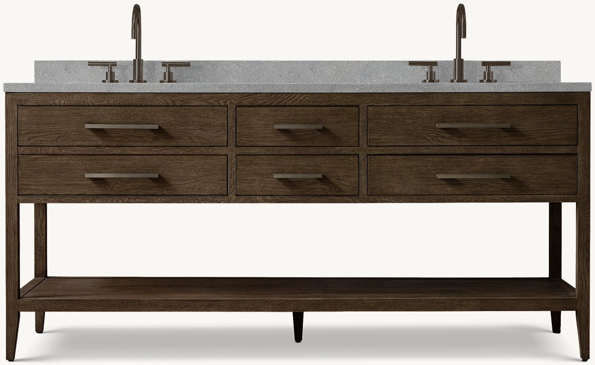 Коричневый дуб/ атласная бронза