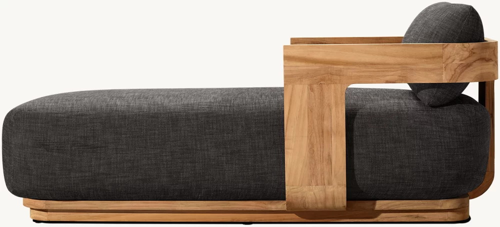 Кресло для отдыха на открытом воздухе из тикового дерева