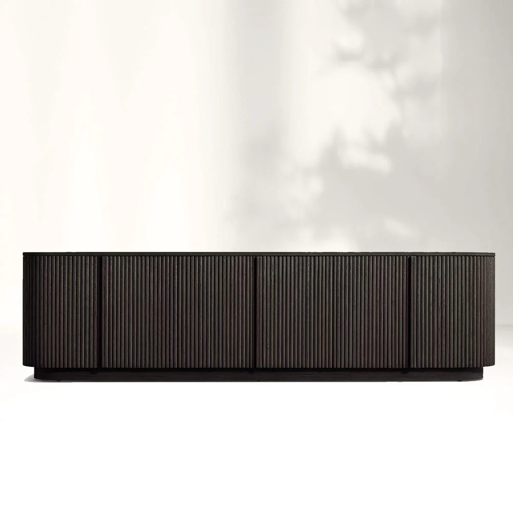 Американская гостиная сплошной древесина белый дуб входной шкаф телевизор