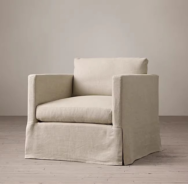 American RH простой и съемный диван моет