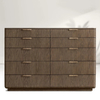 Деревянный комод с 10 дрейвами