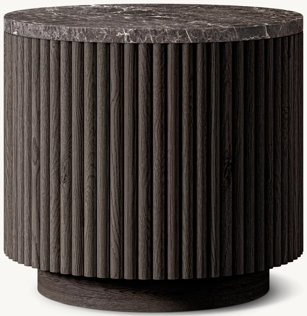 Каменный круглый стол